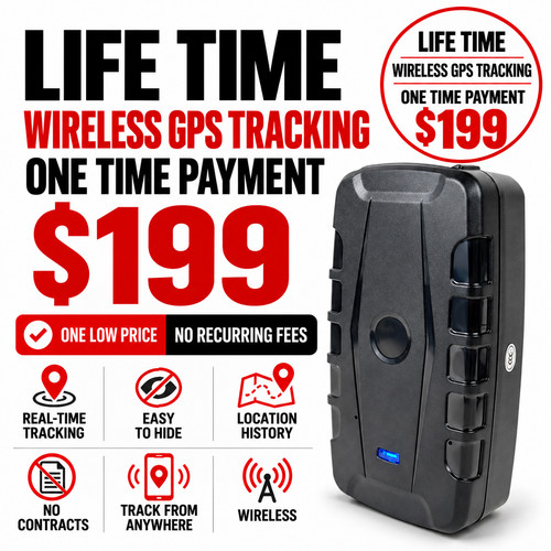 Lifetime wireless gps tracker - lifetime,